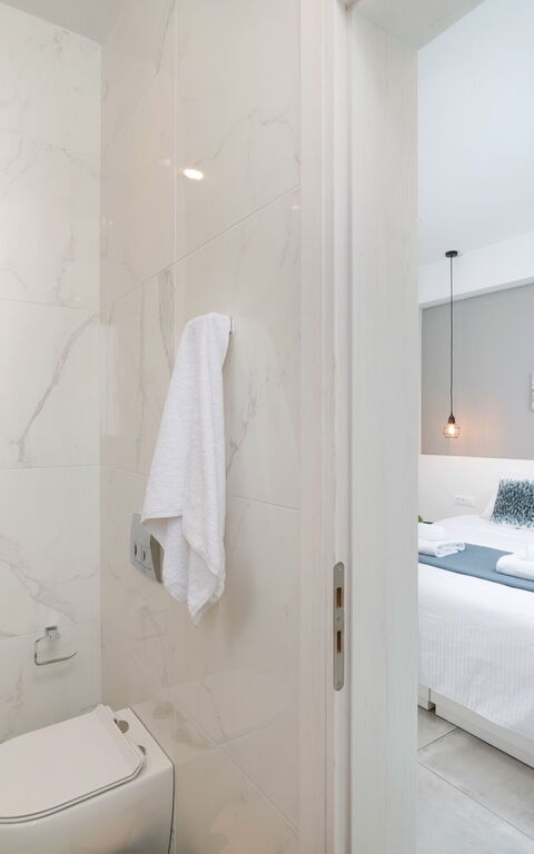 Villa Zaneti: Badkamer, slaapkamer