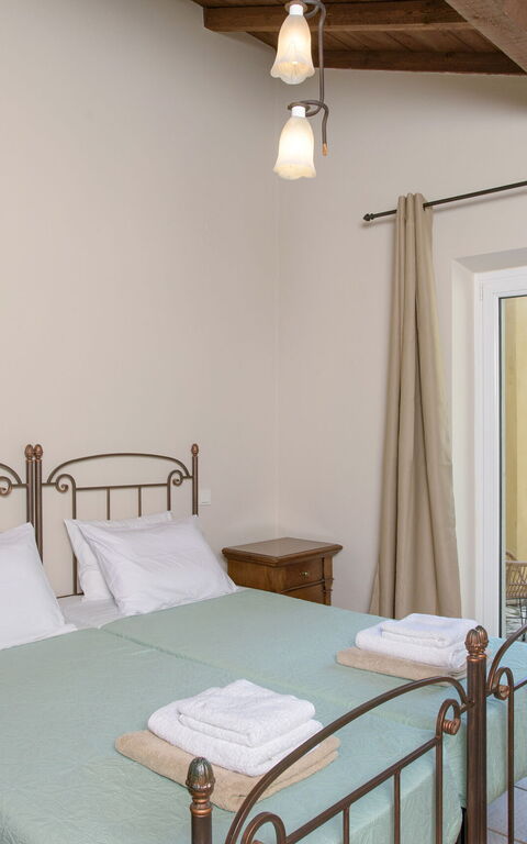 Villa Moyria: slaapkamer