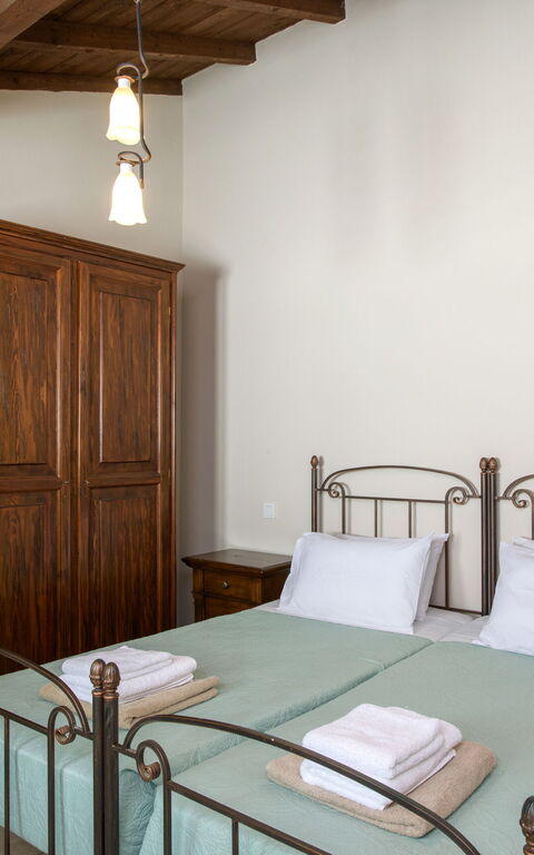 Villa Moyria: slaapkamer