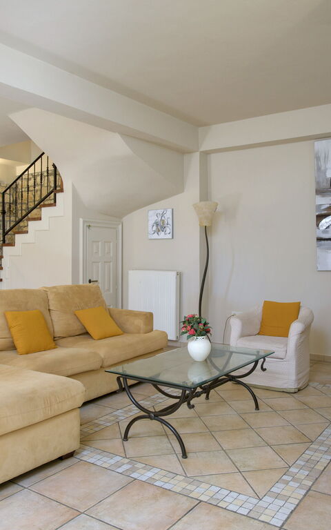 Villa Moyria: Woonkamer