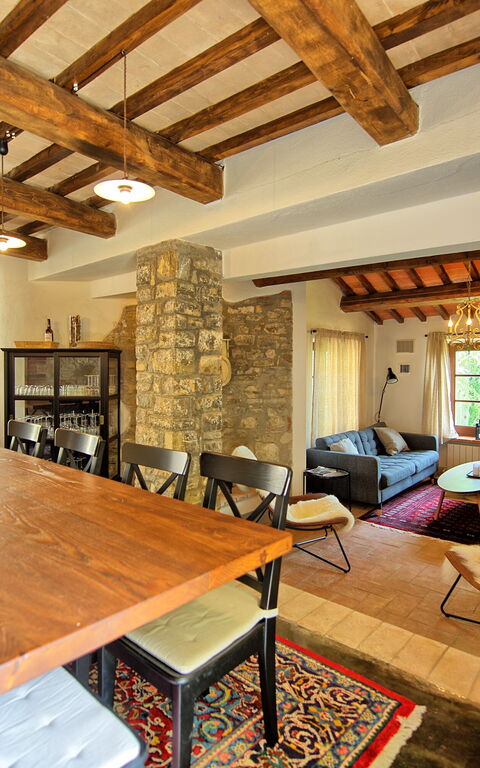 Villa Collina: Woonkamer