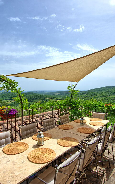 Villa Collina: Balkon / terras / patio