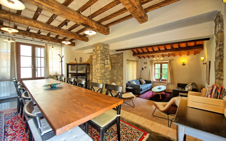 Villa Collina: Woonkamer