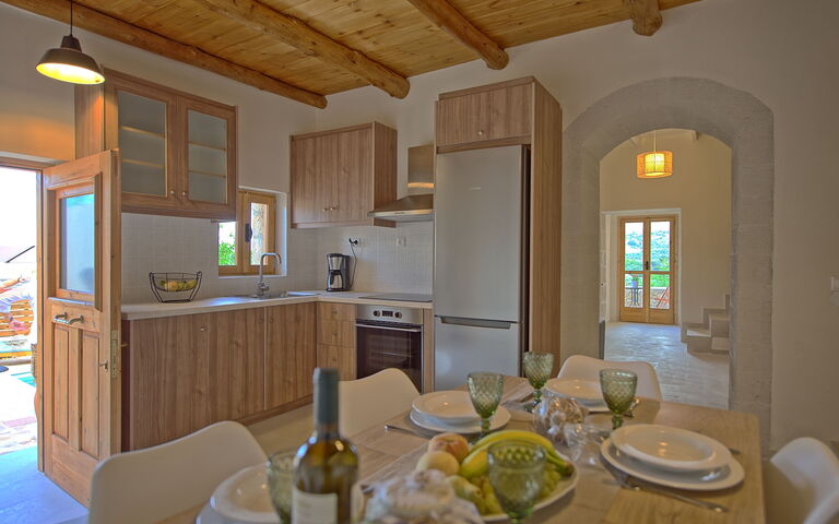 Villa Vicilla: Keuken, Lunchroom