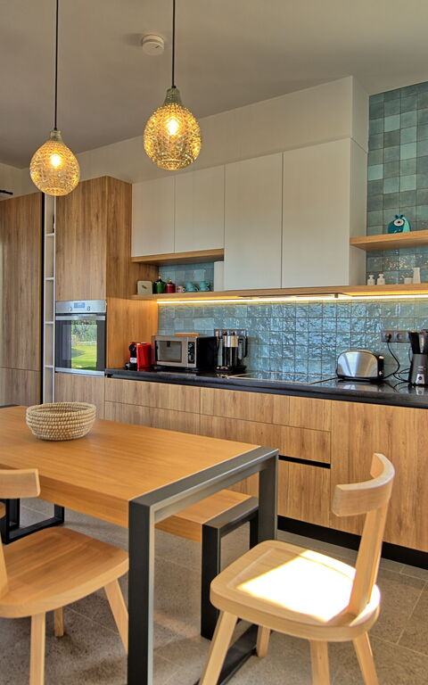 Villa Ebellina: Keuken, Lunchroom