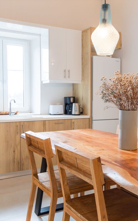 Villa Jacaranda: Keuken, Lunchroom