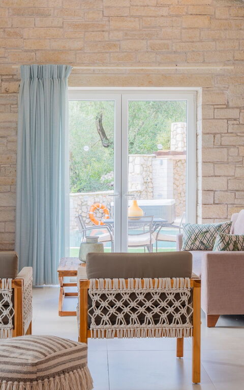 Villa Jacaranda: Woonkamer