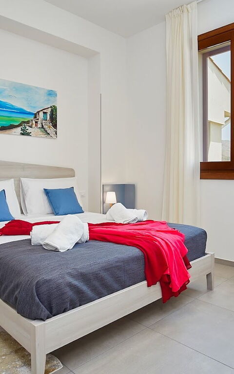 Villa Etesiae: slaapkamer