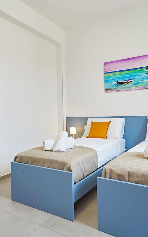 Villa Etesiae: slaapkamer