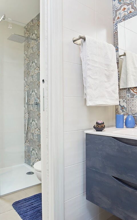 Villa Etesiae: Badkamer