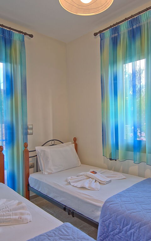 Villa Koules: slaapkamer