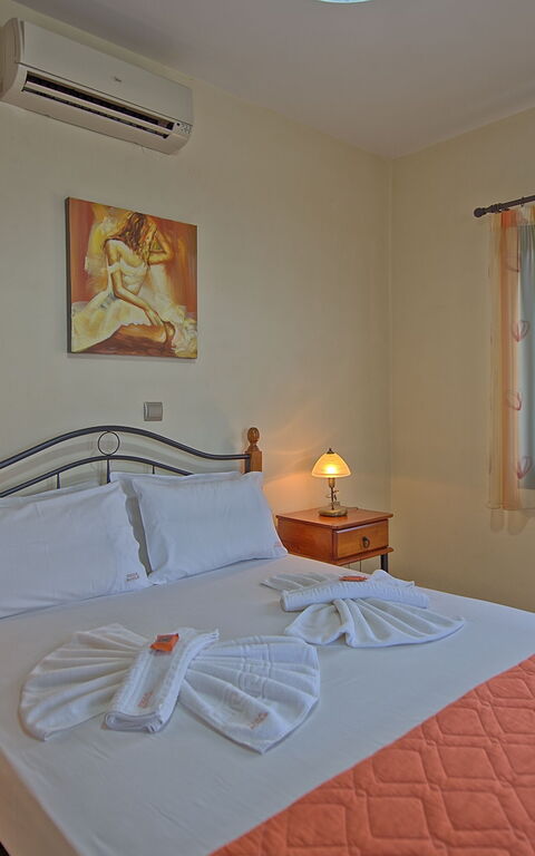 Villa Koules: slaapkamer