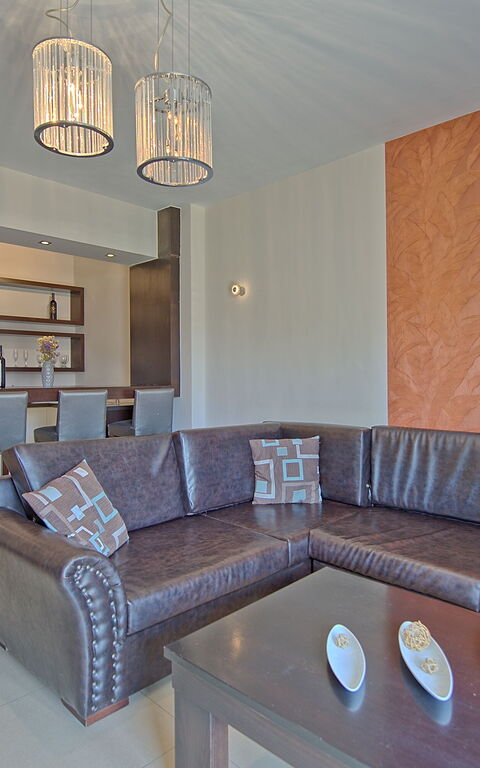 Cabanavillas Milano: Woonkamer