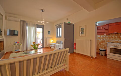 Accommodatie Kastellina: Keuken, Woonkamer