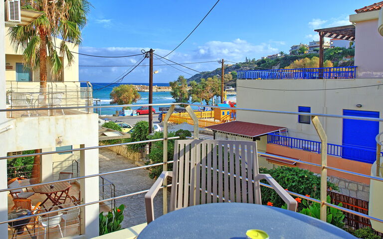 Accommodatie Kastellina: Balkon / terras / patio