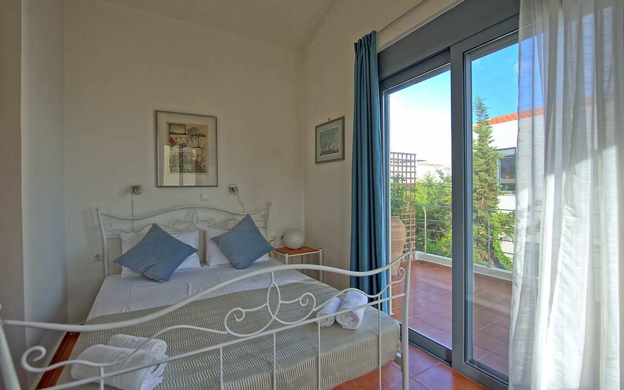 Accommodatie Kastellina: slaapkamer