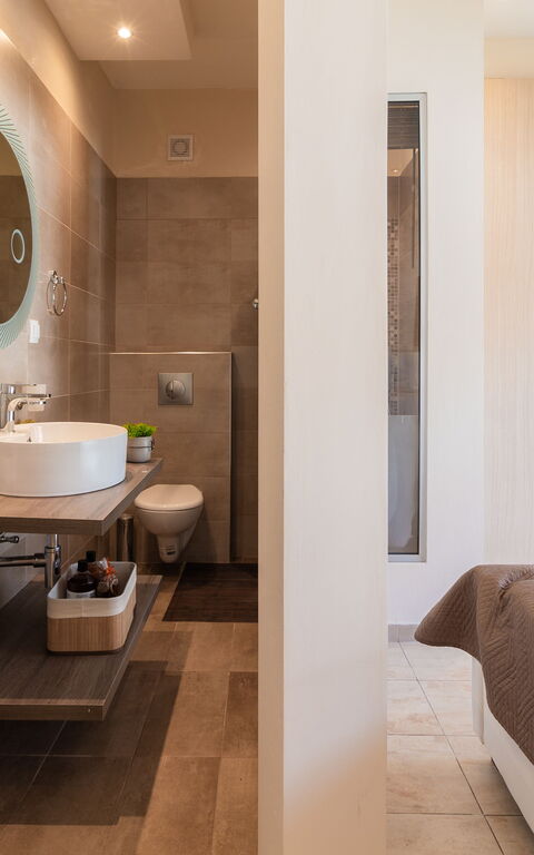 Beach Villa Christina: Badkamer, Kamer details, slaapkamer