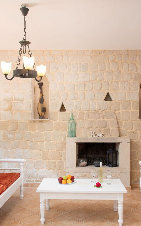 Villa Elia: Woonkamer