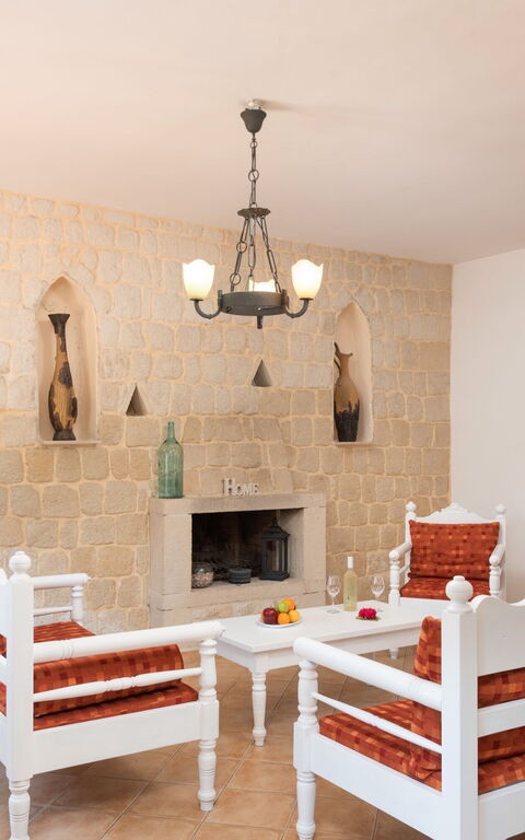 Villa Elia: Woonkamer