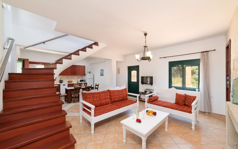 Villa Elia: Woonkamer