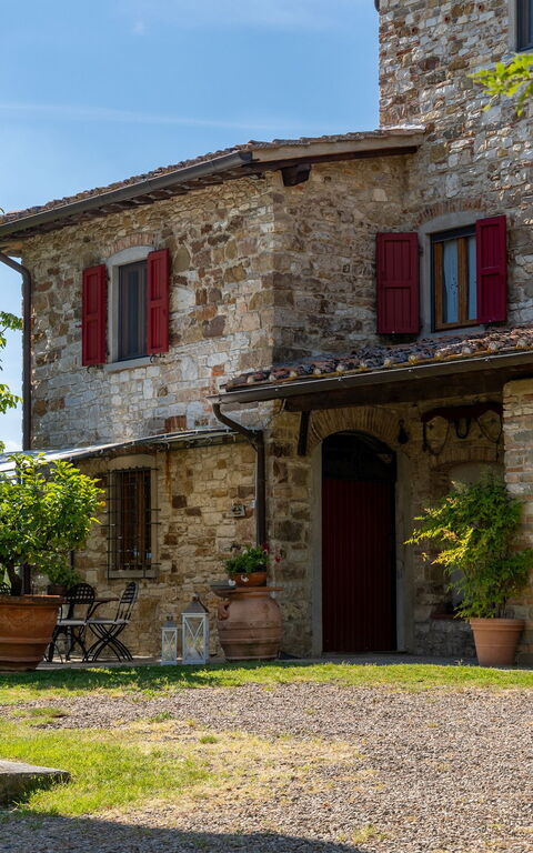 San Guido: Buitenkanten, Buitenshuis