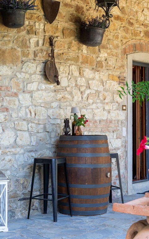 San Guido: Buitenkanten, Buitenshuis, Tuin