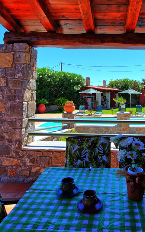 Villa Antina: Balkon / terras / patio