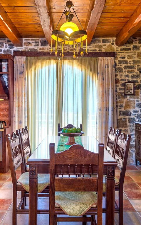 Villa Antina: Keuken, Lunchroom