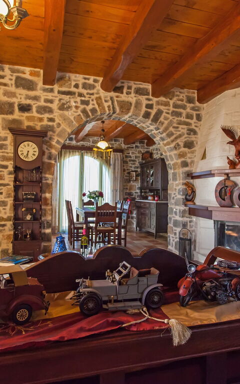 Villa Antina: Woonkamer