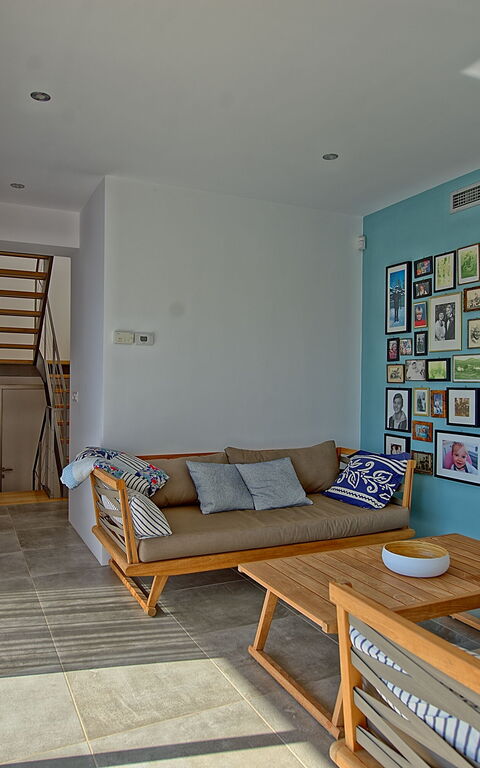 Villa Bluewhite: Woonkamer