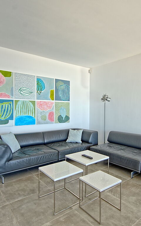 Villa Bluewhite: Woonkamer