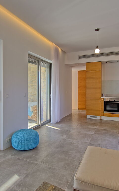 Villa Bluewhite: Keuken, Woonkamer