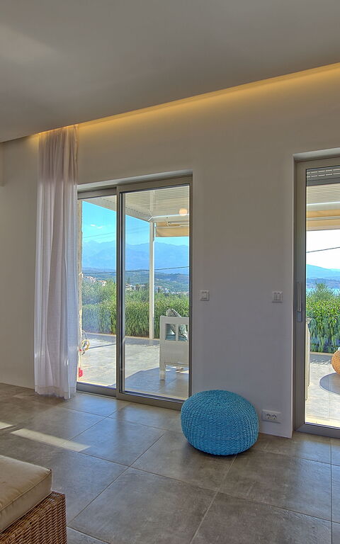 Villa Bluewhite: Woonkamer