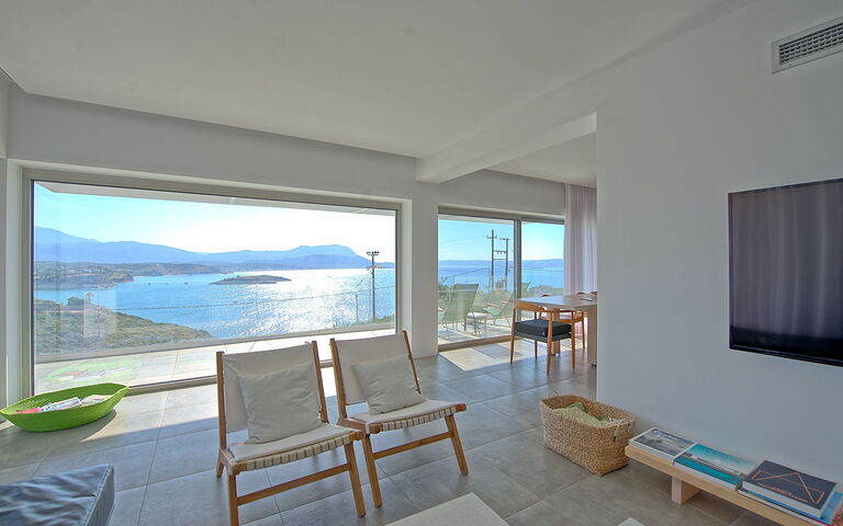 Villa Bluewhite: Woonkamer
