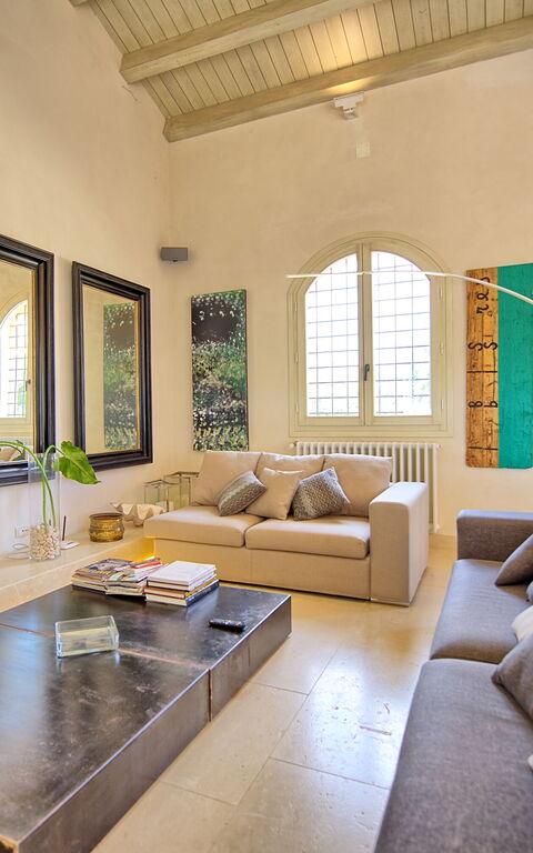 Tenuta Olearum: Woonkamer