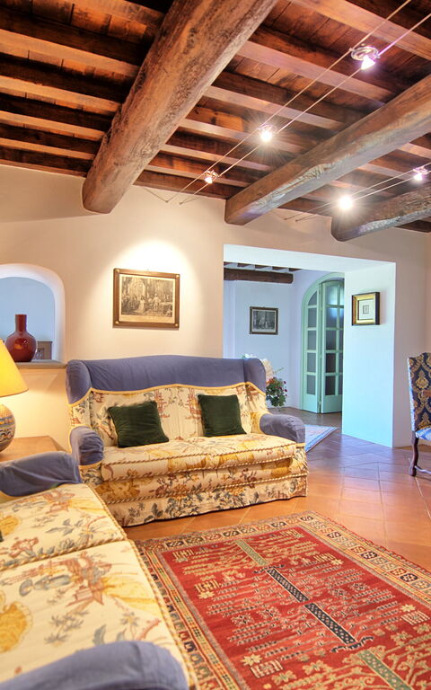 Villa Paneretta: Lunchroom, Woonkamer