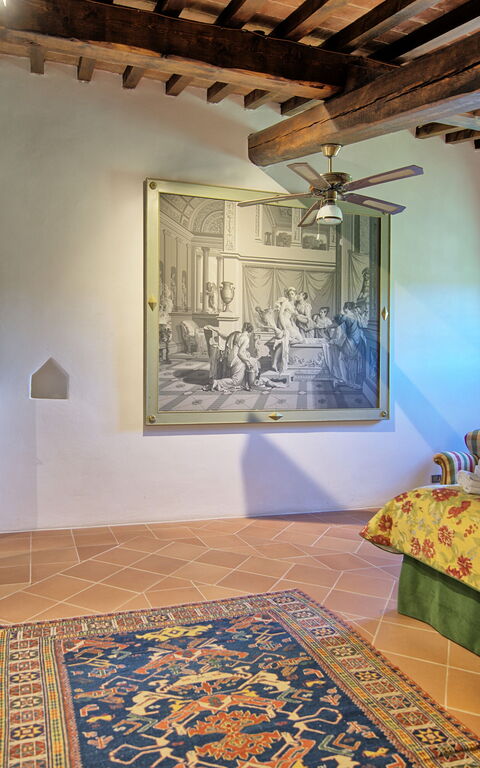 Villa Paneretta: slaapkamer