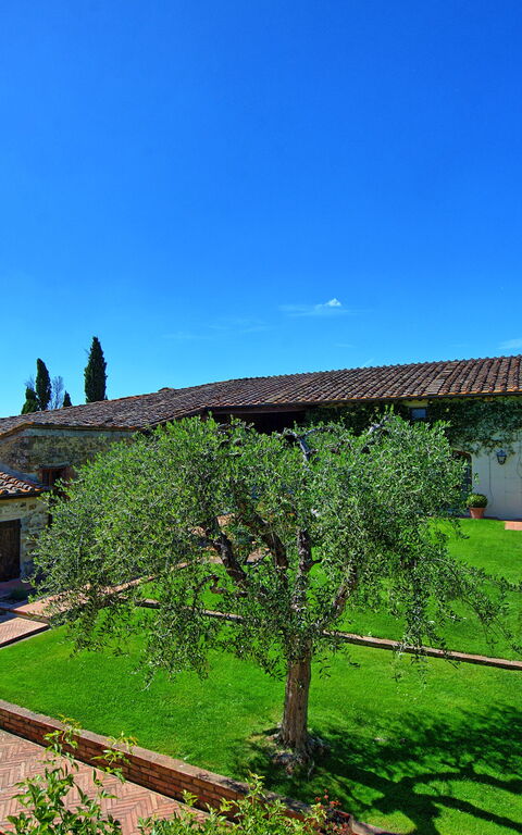 Villa Paneretta: Buitenkanten, Tuin, Zomer