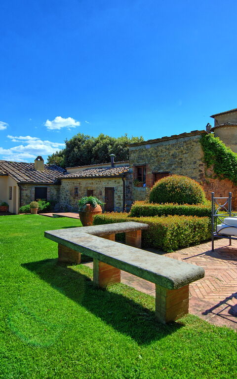 Villa Paneretta: Buitenkanten, Tuin, Zomer