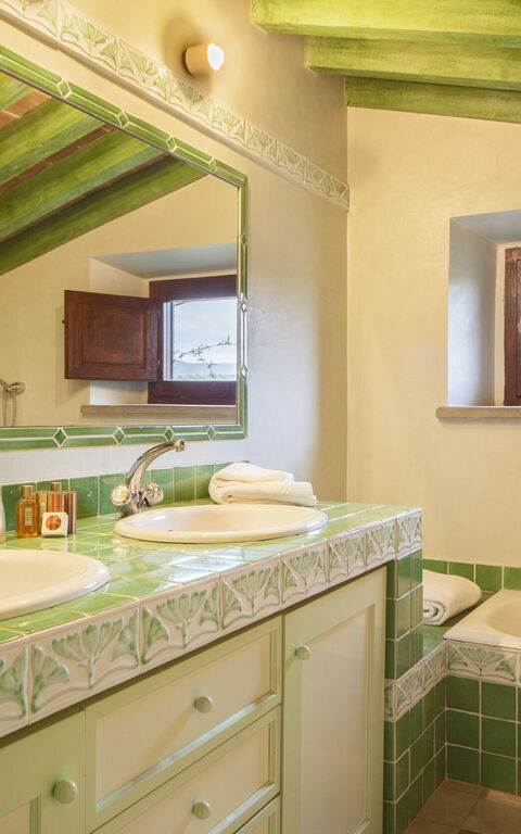 Villa Paneretta: Badkamer