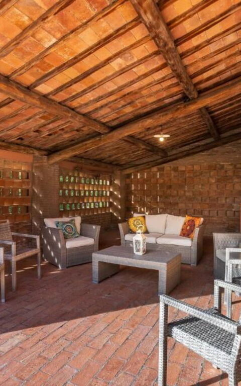 Palazzo Bello: Balkon / terras / patio, Buitenshuis