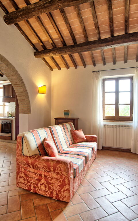 Casale Chieteno: Keuken, Woonkamer