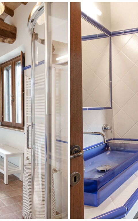 Villa Chiugi: Badkamer