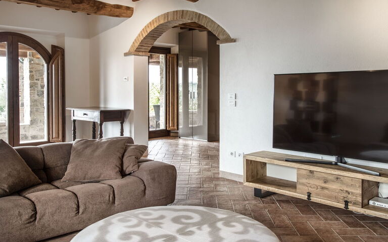 Villa Chiugi: Woonkamer