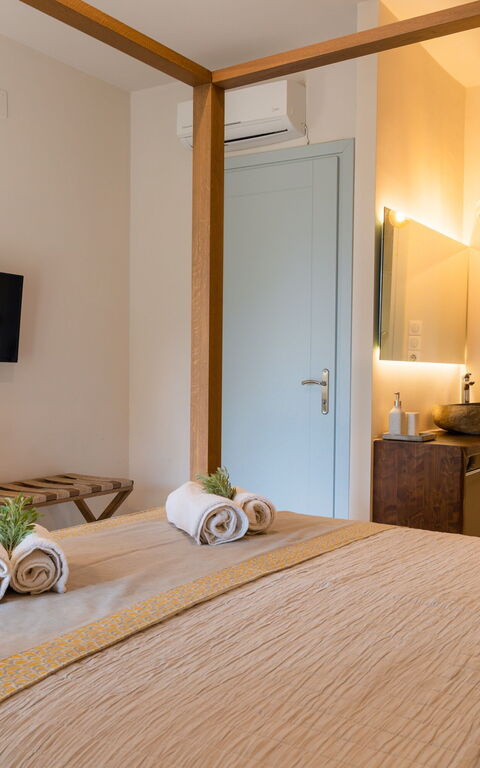 Villa Yaisemi: slaapkamer