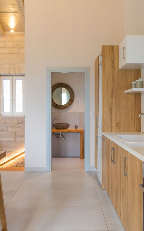 Villa Yaisemi: Keuken, Lunchroom