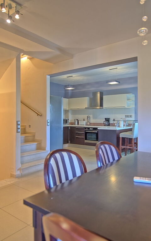 Cabanavillas Rio: Keuken, Lunchroom