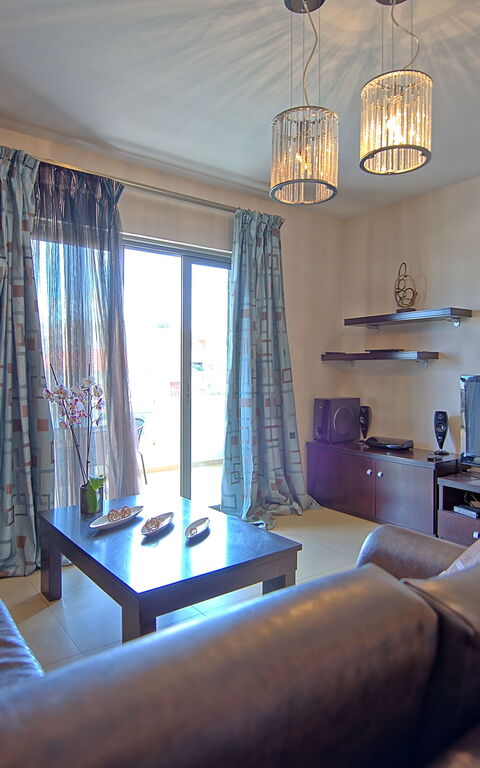 Cabanavillas Casablanca: Woonkamer