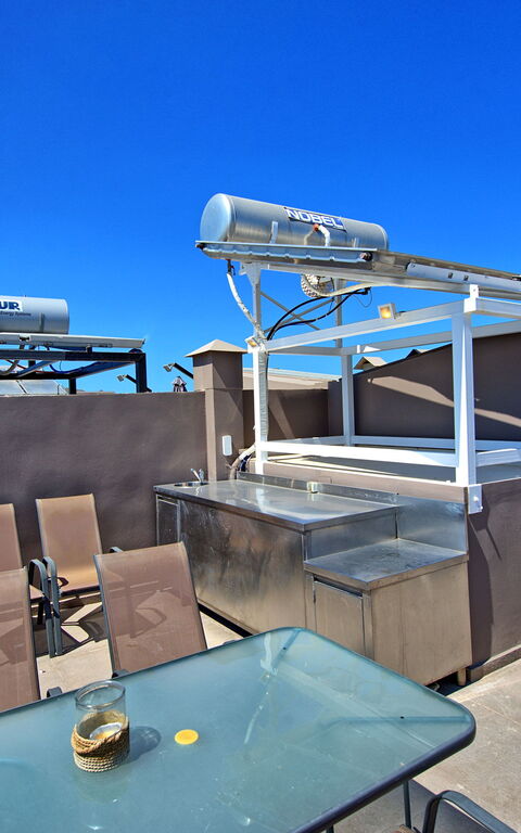 Cabanavillas Casablanca: Buitenkanten, Buitenshuis, zwembad