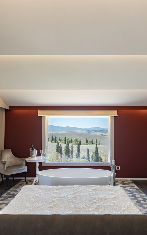 Villa Campana: slaapkamer